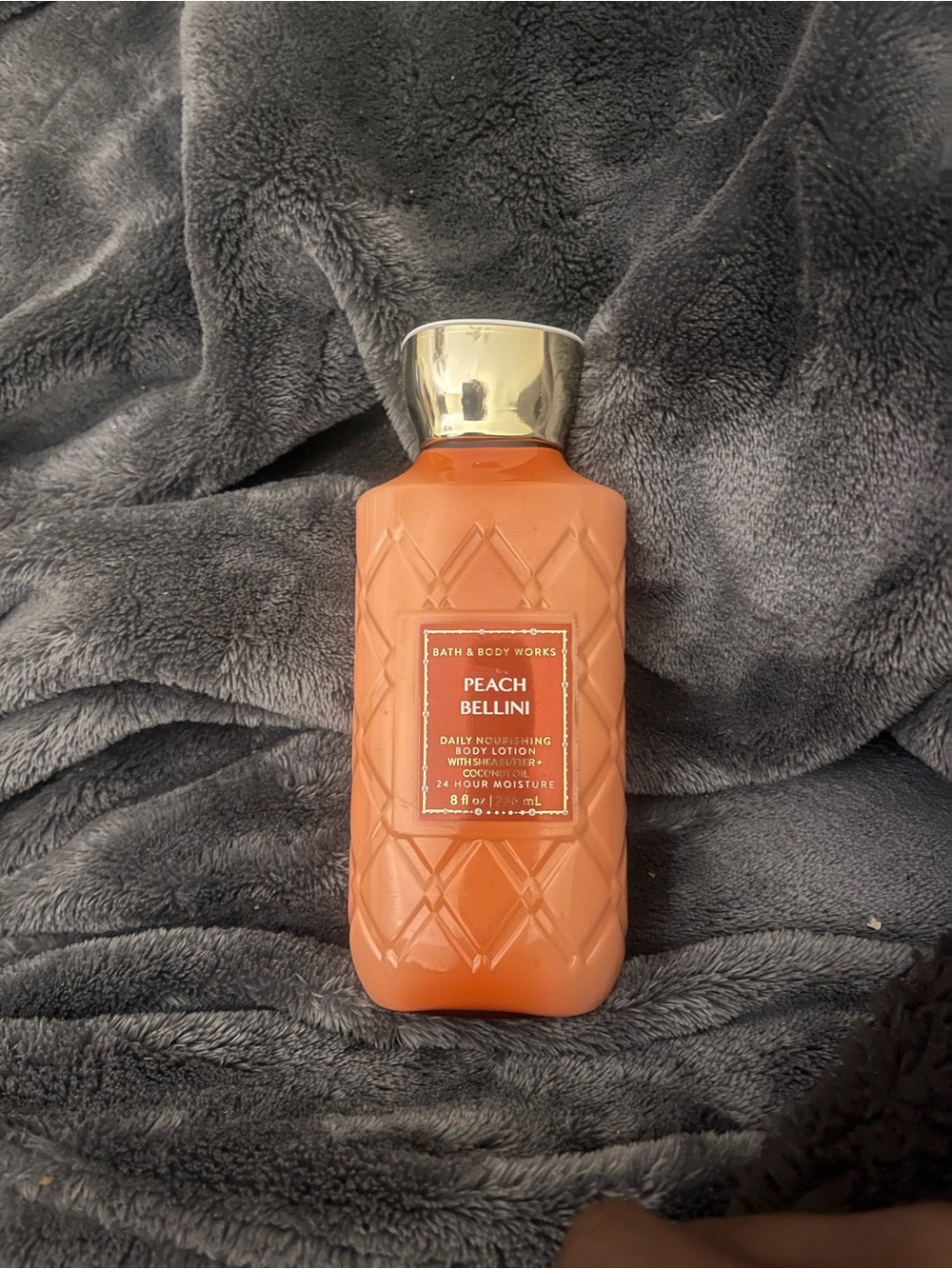 Bath & Body Works Peach Bellini Body Lotion - Peach & Gold